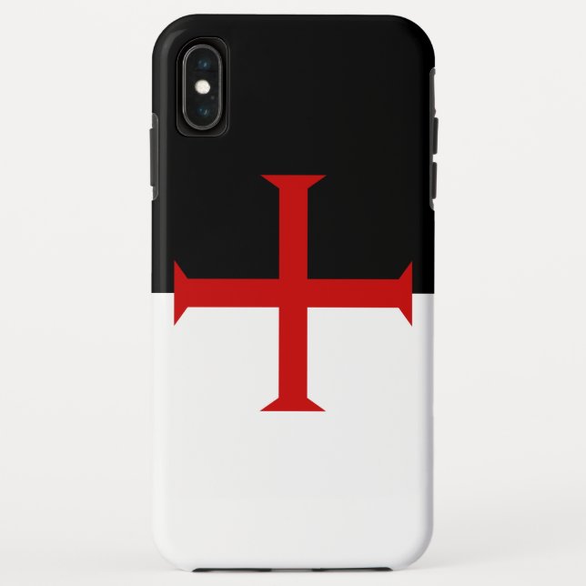 Funda De Case-Mate Para iPhone Cruz de los Caballeros Templarios (Reverso)