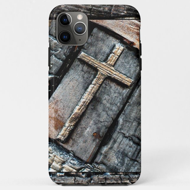 Funda De Case-Mate Para iPhone Cruz de Protección (Reverso)