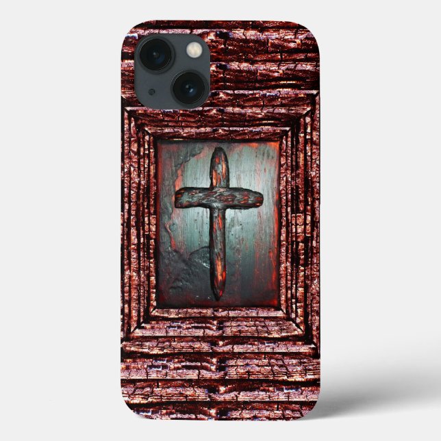 Funda De Case-Mate Para iPhone Cruz de Sangre (Reverso)