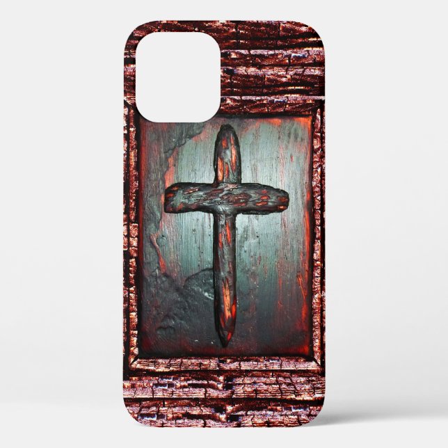 Funda De Case-Mate Para iPhone Cruz de sangre (Reverso )