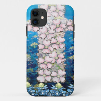 Funda Para iPhone 11 Cruz floral