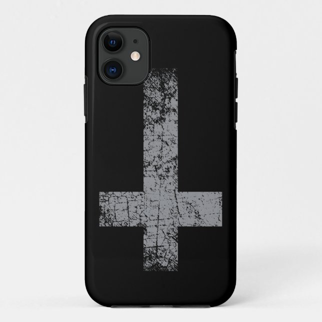 Funda De Case-Mate Para iPhone Cruz invertida (Reverso)