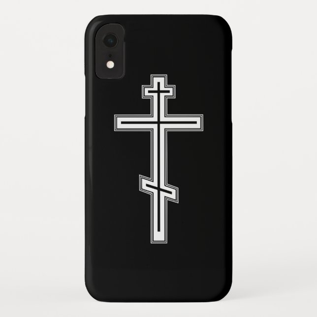 Funda De Case-Mate Para iPhone Cruz ortodoxa (Reverso)