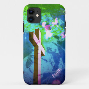 Funda Para iPhone 11 Cruz Santa Pintada