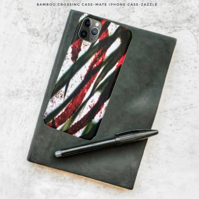 Funda De Case-Mate Para iPhone Cruzado de bambú (Subido por el creador)
