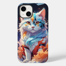 Funda Para iPhone 14 De Case-Mate Crystal Fantasy Cat Artística