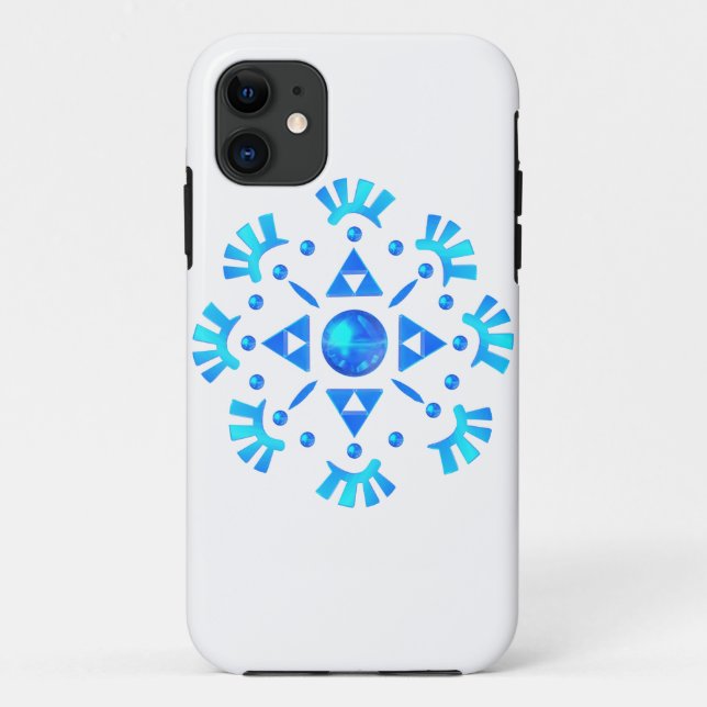 Funda De Case-Mate Para iPhone Crystal Snowflake (Reverso)