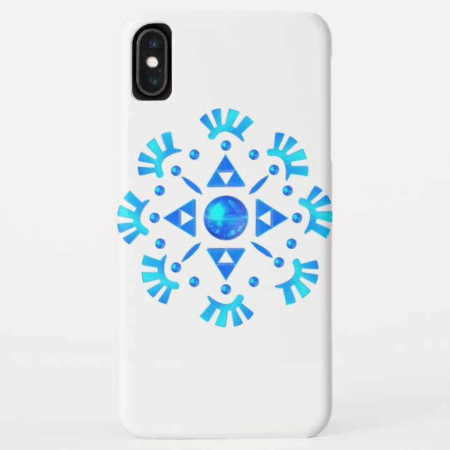 Funda De Case-Mate Para iPhone Crystal Snowflake (Reverso)