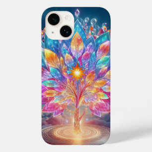 Funda Para iPhone 14 De Case-Mate Crystal Tree