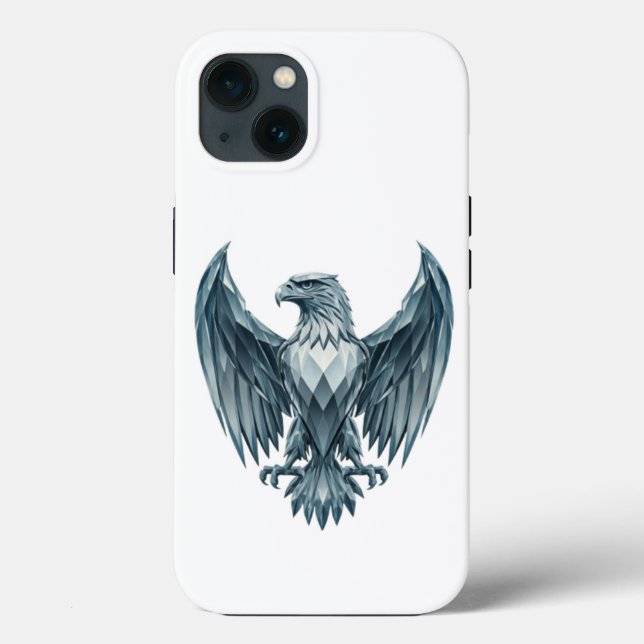 Funda De Case-Mate Para iPhone Crystal Vision Eagle (Reverso )