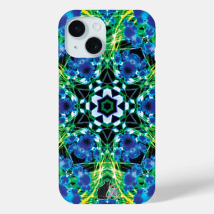 Funda Para iPhone 15 Crystalmarine Kaleidoscope Funda de iPhone X