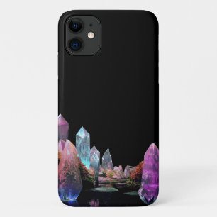 Funda Para iPhone 11 Crystals gems emerald amethyst