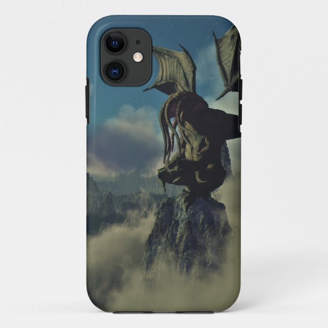 Funda De Case-Mate Para iPhone Cthulhu (Reverso)