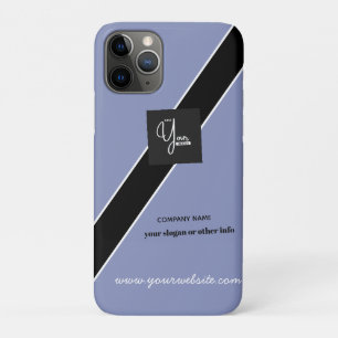 Funda Para iPhone 11 Pro Cuaderno de negocios con logotipo personalizado de