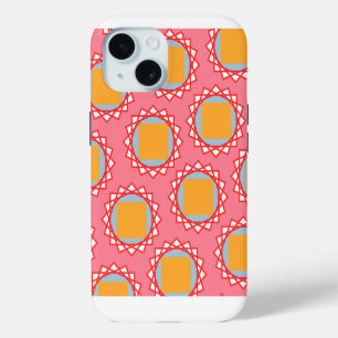 Funda Para iPhone 15 Cuadrado amarillo dorado