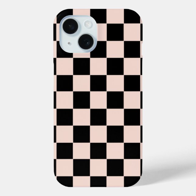 Funda De Case-Mate Para iPhone Cuadrado Rosa (Reverso )