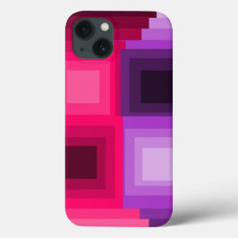 Funda Para iPhone 13 Cuadrados art decó