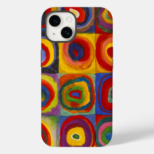 Funda Para iPhone 14 De Case-Mate Cuadrados con círculos concéntricos 2   Kandinsky 