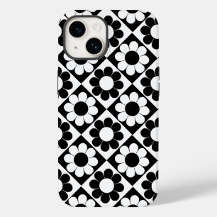 Funda Para iPhone 14 De Case-Mate Cuadrados de energía de flor pop