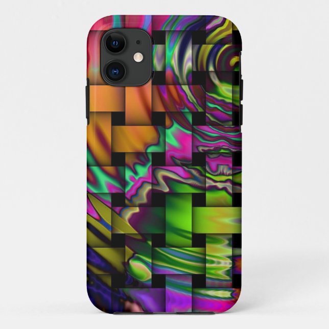 Funda De Case-Mate Para iPhone cuadrados de vidrio (Reverso)