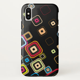 Funda Para iPhone X Cuadrados Funky