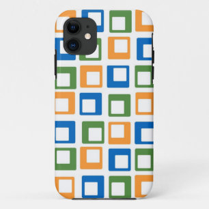 title_seo2 Cuadrados geométricos retro Azul verde Naranja