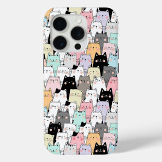 FUNDA PARA iPhone 15 PRO CUADRAR CAT