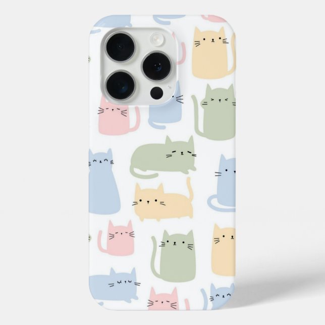 FUNDA DE Case-Mate PARA iPhone CUADRAR CAT (Reverso )