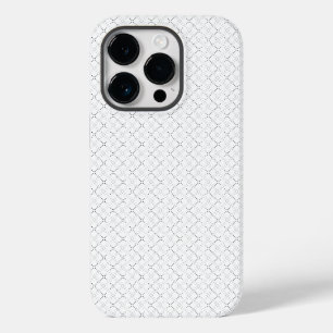 Funda Para iPhone 14 Pro De Case-Mate Cuadrícula Transparente PNG Superposición de Tex