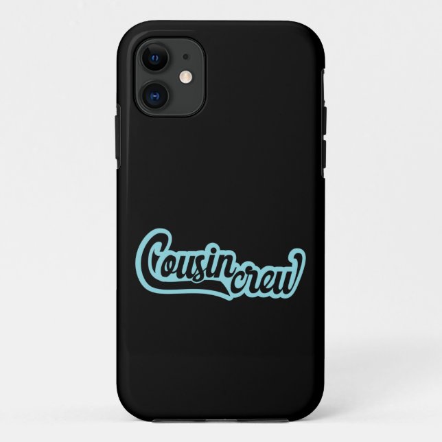 Funda De Case-Mate Para iPhone Cuadrilla de primos (Reverso)