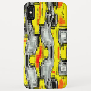 Funda Para iPhone XS Max Cuadros abstractos formados de arañazos sobre amar