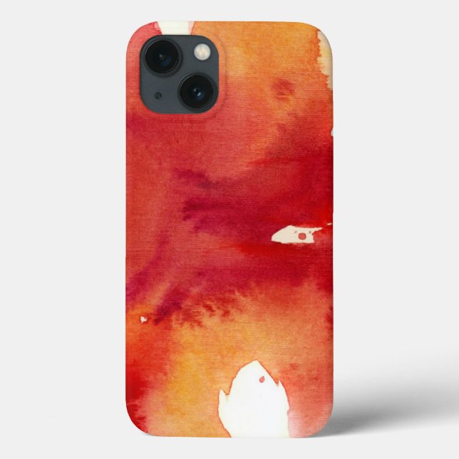 Funda De Case-Mate Para iPhone Cuadros acuáticos abstractos (Reverso)