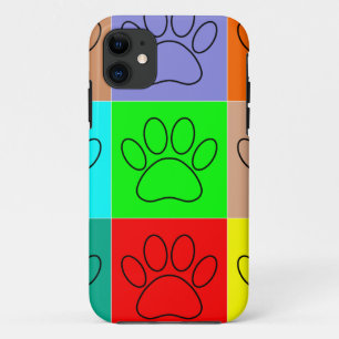 Funda Para iPhone 11 Cuadros De Cachorro En Cuadrados