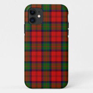 Funda Para iPhone 11 cuadros rojos y verdes del tartán de MacDuff