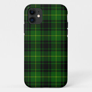 Funda Para iPhone 11 cuadros verdes de tartán de MacArthur