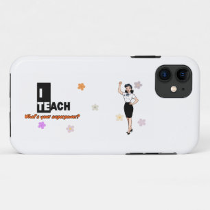 Funda Para iPhone 11 ¿Cual es tu Poder Super Pegatinas – Regalo para Ma