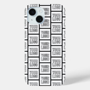 Funda Para iPhone 15 Cualquier patrón de repetición de logotipo o image