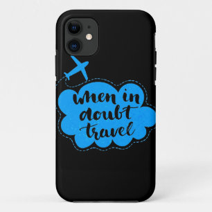 Funda Para iPhone 11 Cuando en nube del viaje de la duda