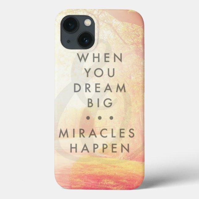 Funda De Case-Mate Para iPhone Cuando usted soña (Reverso)