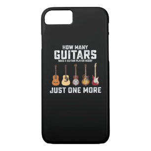 Funda Para iPhone 8/7 ¿Cuántas guitarras necesita un guitarrista?