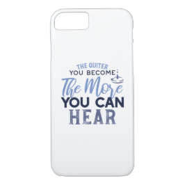 Funda Para iPhone 8/7 Cuanto Más Cita Te Conviertas, Más Puedes Escuchar