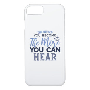 Funda Para iPhone 8/7 Cuanto Más Cita Te Conviertas, Más Puedes Escuchar
