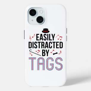 Funda Para iPhone 15 Cuarteto de Barbershop fácilmente distrado por eti