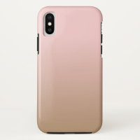 Cuarzo color de rosa y café helado Ombre Brown