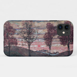 Funda Para iPhone 11 Cuatro árboles pintados por Egon Schiele