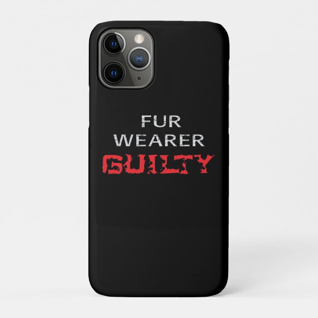 Funda De Case-Mate Para iPhone Cuatro de los culpables (Reverso)