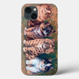 Funda Para iPhone 13 Cuatro gatitos, Louis Wain
