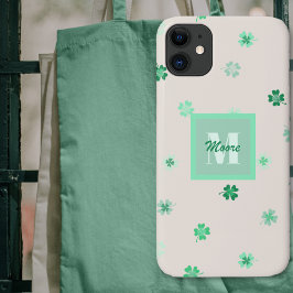 Funda Para iPhone 11 Cuatro Ropas de Hojas esparcidas en blanco de ceme