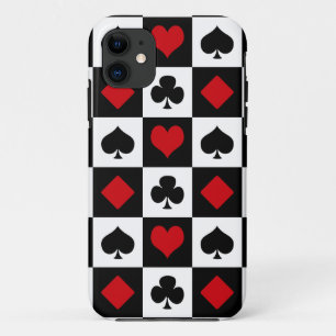 Funda Para iPhone 11 Cuatro trajes de cartas