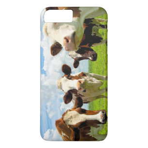 Funda Para iPhone 8 Plus/7 Plus Cuatro vacas de charla interrumpidas en su chit